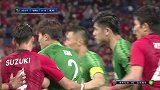第54分钟北京国安球员张玉宁(U23)射门