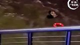 帅气！上海外滩游客落水武警果断跳水救人！