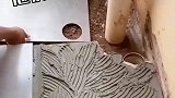 瓦工铺贴瓷砖，总算知道他们是怎么贴的了！