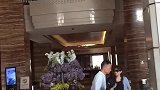 这爷俩你抢我镜头啊没办法停下脚步让你们先过去