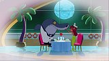 动画：鲨鱼哥过五关斩六将打败鬣狗，还是没能和美人鱼共进晚餐