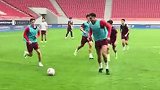 海港跟队记者发布海港训练视频 武磊已参与合练