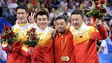国乒独霸北京奥运奖牌榜 两度见证升3面五星红旗