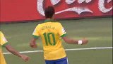 内马尔凌空抽射破死角 2013联合会杯巴西2-0墨西哥