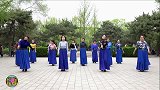 玲珑广场舞《想西藏》，清心和青花瓷C位领舞，太喜欢了！