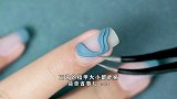 超火的丝带美甲还可以这么做
