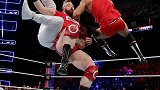 WWE-17年-幸存者大赛2017：双打赛希莫斯 凯萨罗VS乌索兄弟-单场