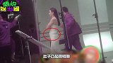 张柏芝真怀四胎了？生父还是谢霆锋？穿紧身裙肚子凸起明显