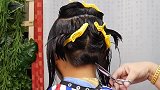 45岁大姐，剪款前长后短波波头，立体时尚显年轻