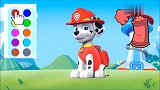 你知道汪汪队家族成员都是什么颜色吗？颜色双语解说
