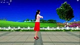 抒情优美广场舞《梨花飞情人泪》这首歌特好听，入门基础步