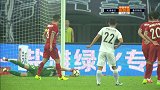 阿奇姆彭底线强吃送出保姆球 郭皓外围怒射被隋维杰扑住