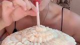 可以喝的珍珠奶茶蛋糕，感觉这个蛋糕好好看