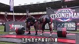 大力士强强联手，硬拉接近一吨巨大杠铃，这才是真男人