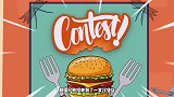 搞笑动画：疯狂大叔和僵尸教授吃汉堡比赛，第一名可得到百万奖金