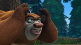 熊出没：熊大被强哥追捕，竟卖萌求放过！
