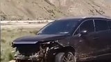 甘肃白银一汽车撞上羊群致38只羊死亡车祸