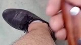 锋利菜刀刮腿毛惊呼太浪费了