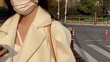 看了那么多韩国街拍 来看看中国街头小姐姐的穿搭戴口罩的女孩
