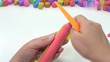 趣味沙土玩具：做彩色水彩笔