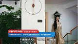 景甜拍港风时尚大片，透明豹纹外套搭配烈焰红唇，演绎电影感女神