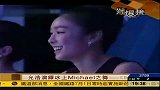 韩国艺人允浩在冰上表演杰克逊舞蹈-7月3日