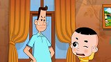 大头儿子：鬼点子真多，因为觉得父母烦，竟然要比赛不说话