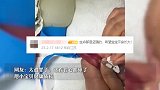 心疼！护士为体重0.9kg早产儿扎针：手臂只有护士手指粗