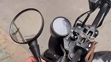 摩托车的手机支架被偷，就连镜子都被拧下来