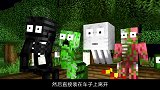 小蓝贪吃被汉堡包老板抓走，僵尸男孩组织营救任务，能救出小蓝吗