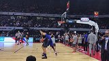 NBA中国赛深圳站：西蒙斯赛前热身 单打助教秀扣篮