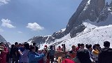 丽江玉龙雪山旅游攻略，登山详细过程，高海拔上台阶很吃力