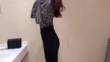 上海女人简约高跟鞋搭配紧身裤，让美女显得气质性感！