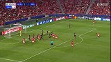 下半场补时第2分钟本菲卡球员塔拉布特射门 - 打偏