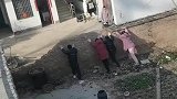 农村建房子拆墙方式，不需要挖机和工具