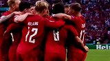 欧洲杯半决赛 丹麦21岁天才轰任意球世界波，英格兰零封纪录告破英格兰vs丹麦 凯恩