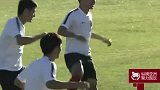 亚洲杯-15年-国足训练轻松备战 全力以赴力求完美-新闻