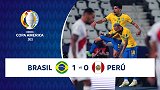 【纯享版集锦】帕奎塔建功巴西1-0秘鲁 桑巴军团静候决赛对手