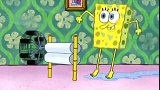 海绵宝宝：防的了初一防不了十五，海绵宝宝惨被脚架夹住(1)
