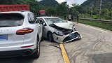广东清远通报小车越线撞货车致6死：不排除司机慢性病史致失控