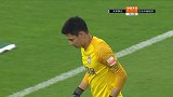 第37分钟北京中赫国安球员王子铭(U23)射门 - 被扑