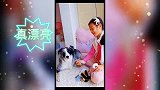 李小璐晒甜馨和宠物互动视频，再次辟谣没有帮女儿改姓