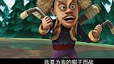 飞镖大侠光头强，造了一把超大的飞镖，大战熊兄弟！