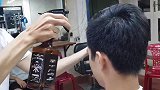 年轻小伙，换款发型，帅气堪比肖战