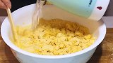 玉米面发糕最简单的做法，一次发酵，暄软不塌陷，比馒头还简单