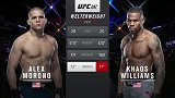 UFC247副赛：亚力克斯-莫伦诺VS卡林-威廉姆斯