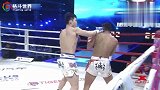 昆仑决选手内战双方互拼重拳，比赛激烈护齿都被打飞三次！