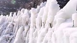 山西云泉谷，人造冰瀑，堪比世外桃源