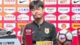 姚均晟谦虚回顾亚运会征程 李霄鹏赞其打出鲁能风采