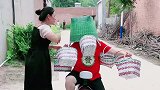 给娘家送篮子，还是老婆办法特别多！